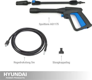 HYUNDAI hogedrukreiniger Home 1400W 105 bar