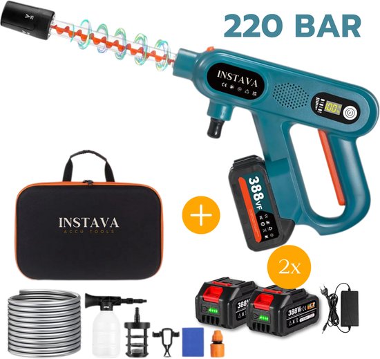Instava Hogedrukreiniger 18V Incl. 2 Accu's review