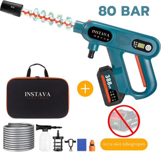 Instava Hogedrukreiniger 6-1 zonder Accu voor Makita 18V review