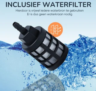 JGS Draadloze Hogedrukreiniger Upgrade 4000mAh