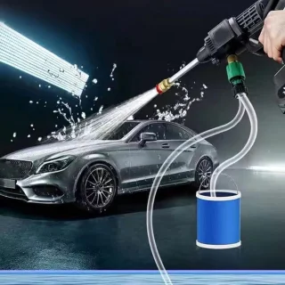 JMZR Hogedrukreiniger Auto Zwart