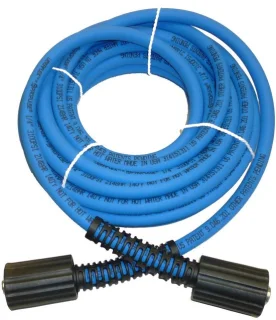 Knikbestendige hogedrukreiniger slang 1/4" x 25' met 22 mm-aansluitingen