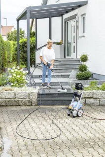 Kranzle HD Reiniger met Round Cleaner en MTM PF22.3 Foamlans