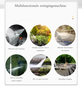 Lopoleis Hogedrukreiniger Draagbaar Accu Model
