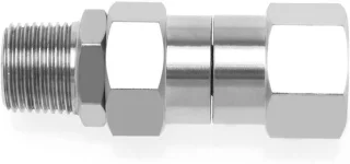 Lord of the Tools hogedrukreiniger swivel 3/8" NPT-M RVS