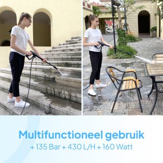 Lugia Hogedrukreiniger 135 bar Bundel Pakket