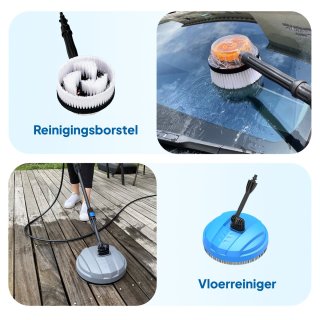 Lugia Hogedrukreiniger 135 bar Bundel Pakket