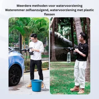 Luxe Hogedrukreiniger 1300W Zwart Accu