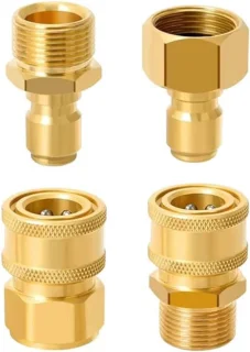 M22-14mm naar 1/4 inch hogedrukreiniger adapterset