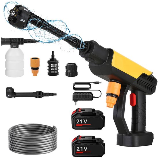 Makita 18V Draadloze Elektrische Hogedrukreiniger 70 BAR inclusief 2 Accu's en Oplader review