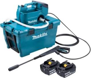 Makita DHW080M2K snoerloze hogedrukreiniger 36V 2x18V 80 bar