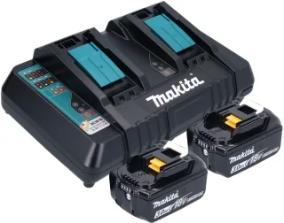 Makita DHW080PF2K Snoerloze hogedrukreiniger 36V + 2 accu's 3.0Ah