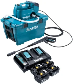 Makita DHW080PM4K Snoerloze Hogedrukreiniger 36V 4x4.0Ah