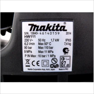 Makita HW111 Hogedrukreiniger 230V