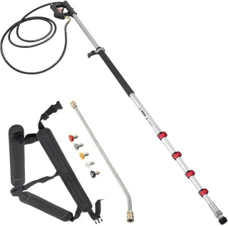 Mila Shop Hogedrukreiniger Telescopische Lans Verlengstuk 1,5-6m