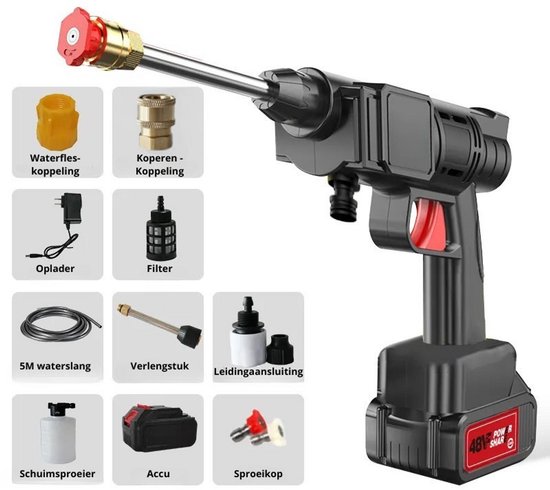 Molago Accu Hogedrukreiniger 48V Draagbaar review