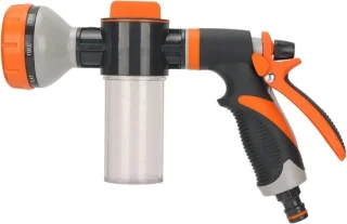 Multifunctionele hogedrukwaterspuitmachine met achtertrekker