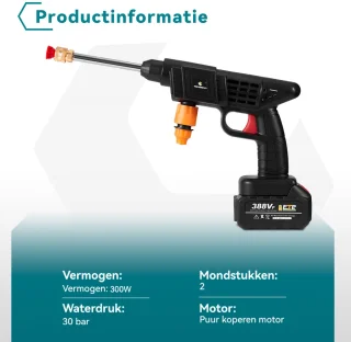 NewBeny Accu-Hogedrukreiniger