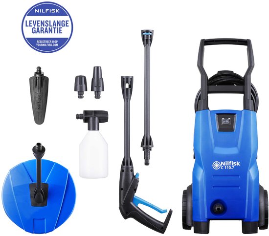 Nilfisk C 110.7-5 Home X-Tra Hogedrukreiniger review