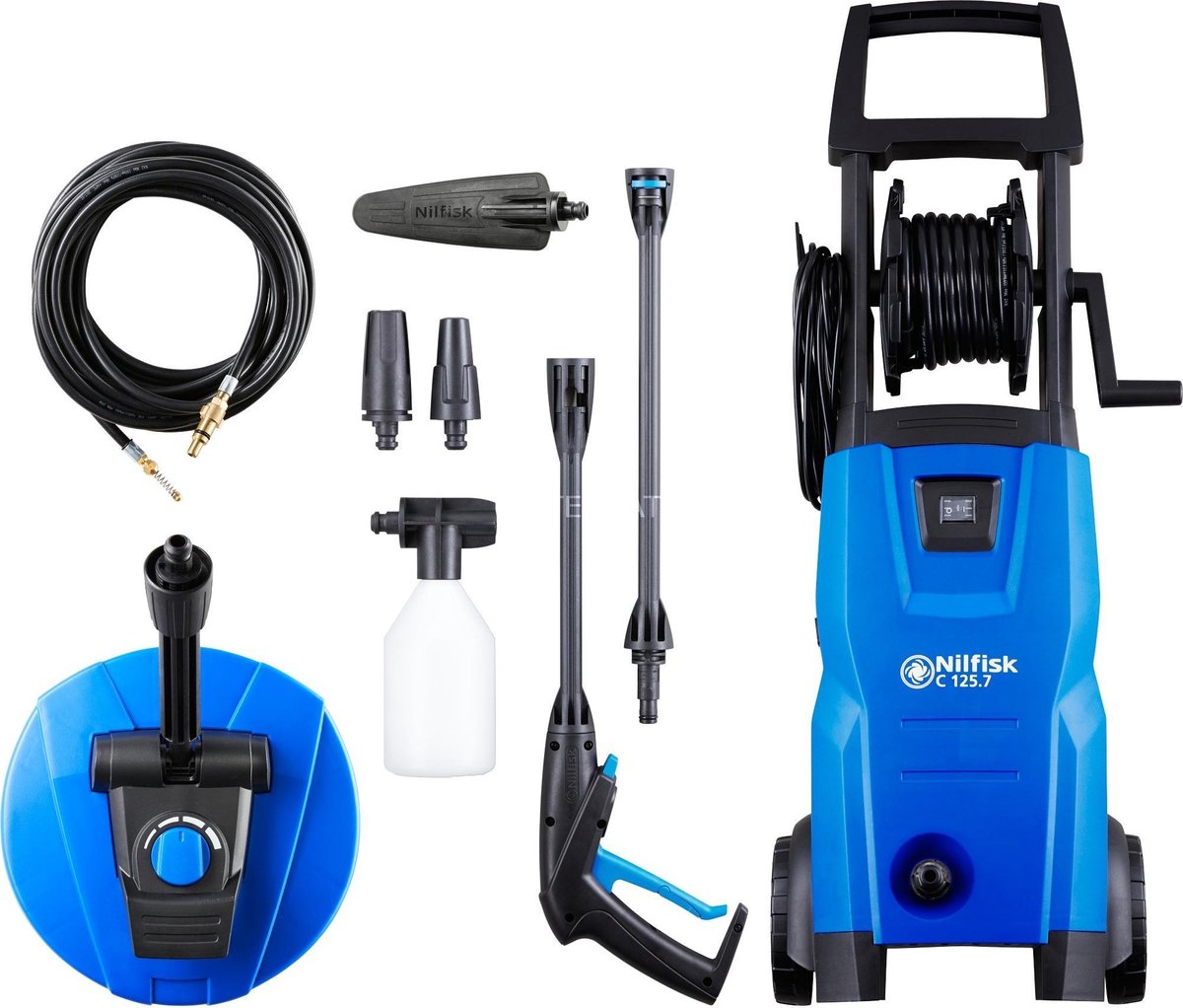 Wat vinden we goed aan de Nilfisk C125.7-6 PAD X-TRA Hogedrukreiniger