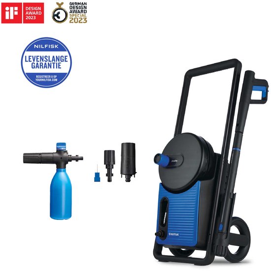 Nilfisk Excellent 160 — Krachtige allrounder voor intensief buitengebruik
