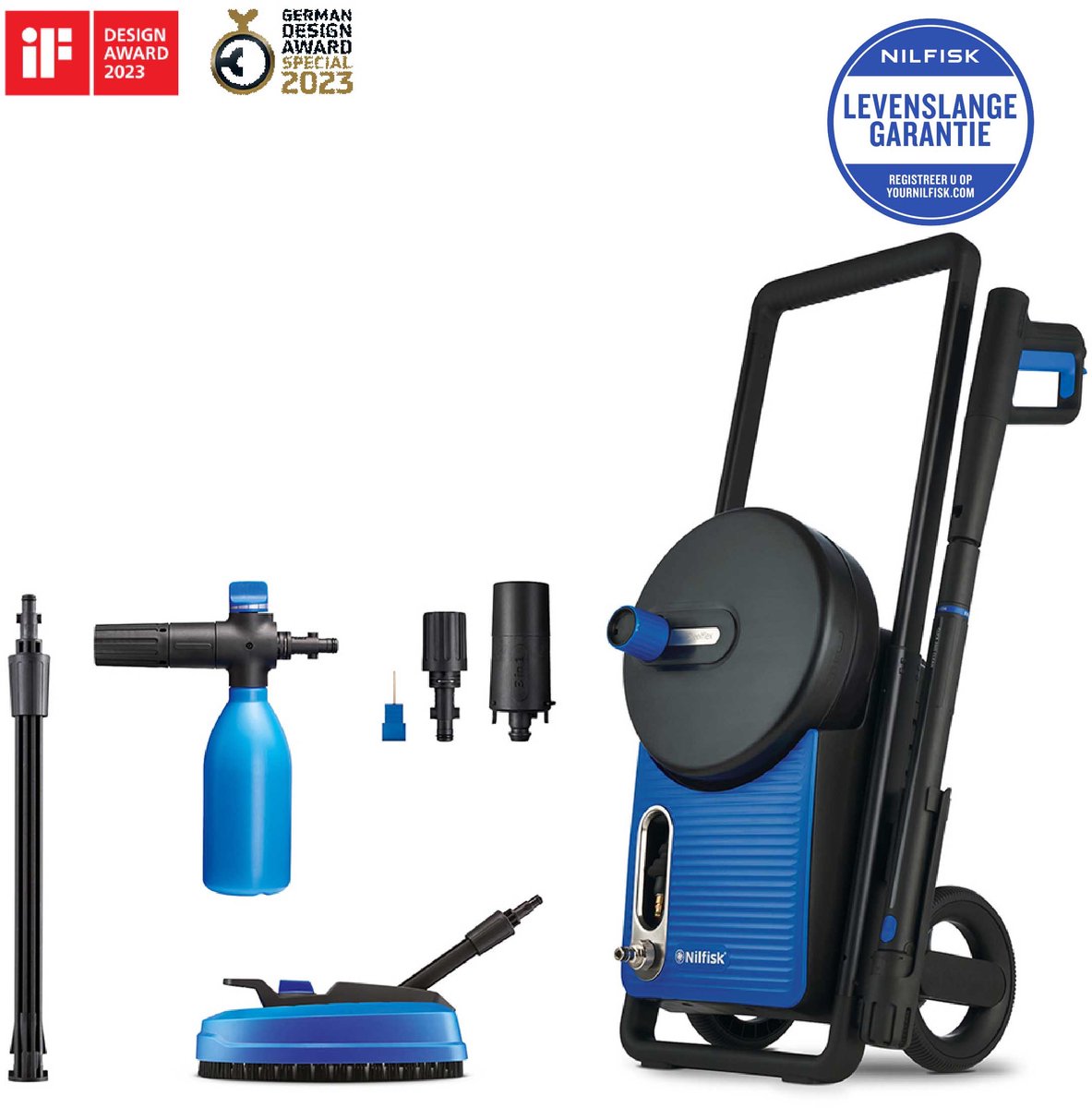 De Nilfisk Excellent 170 Power Hogedrukreiniger in één oogopslag