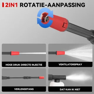 ONEVAN 21V Accu Hogedrukreiniger