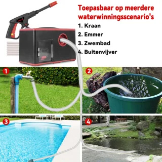 ONEVAN 21V Accu Hogedrukreiniger