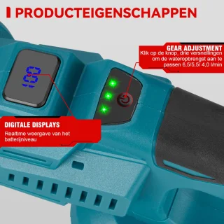 ONEVAN Accu-hogedrukreiniger 21V