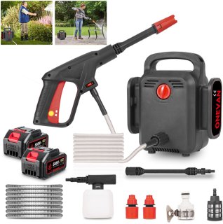 De ONEVAN Mobiele Hogedrukreiniger in één oogopslag