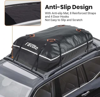 Opvouwbare Dakkoffer 566 L - Dakbox voor Auto en SUV