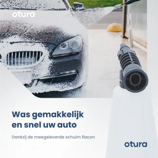 Otura Accu Hogedrukreiniger Grijs