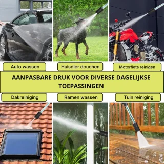 PolderGoods 6-in-1 Accu Hogedrukreiniger 2x18V