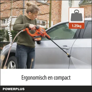 Powerplus POWDPG80621 Dual Power Accu Hogedrukreiniger 20V