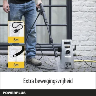 Powerplus POWXG90400 Elektrische Hogedrukreiniger 1200W
