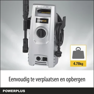 Powerplus POWXG90400 Elektrische Hogedrukreiniger 1200W