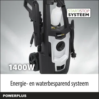 Powerplus POWXG90405 Elektrische Hogedrukreiniger 1400W