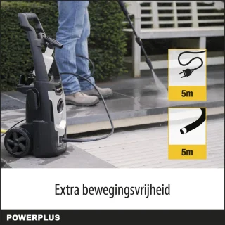 Powerplus POWXG90405 Elektrische Hogedrukreiniger 1400W