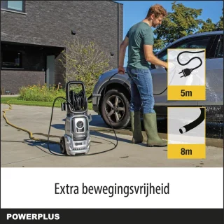 Powerplus POWXG90411 Elektrische Hogedrukreiniger 1800W