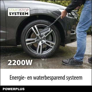 Powerplus POWXG90504 Elektrische Hogedrukreiniger 2200W