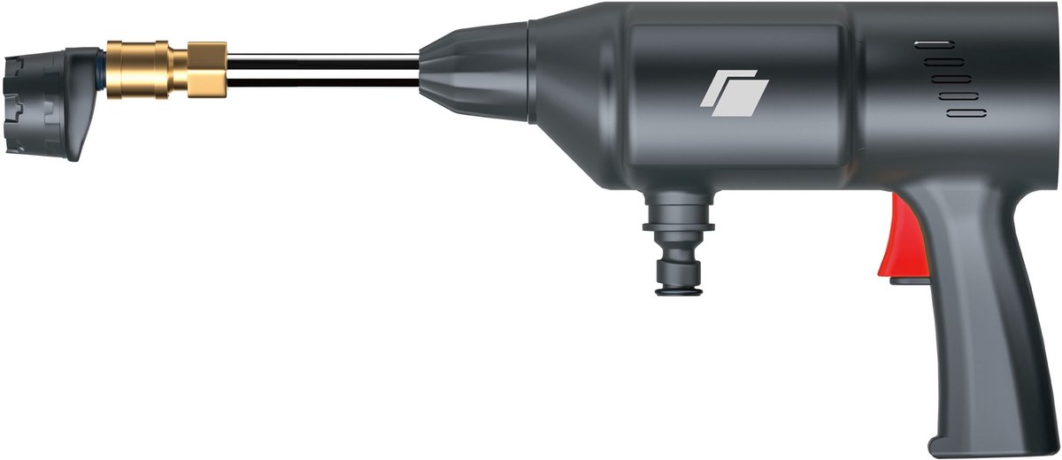 De PowerSnap CPS-CW Draadloze Hogedrukspuit op Accu in één oogopslag