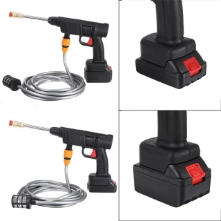 Professionele Hogedrukreiniger Set 35Bar 200W 24V 5 Batterijen