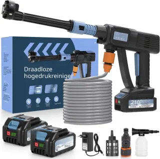 QEVA hogedrukreiniger auto - autostoomreiniger