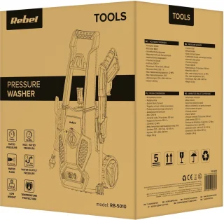 Rebel RB-5010 Hogedrukreiniger 1200W