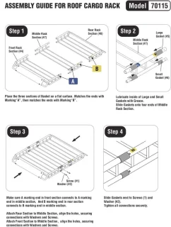 RoofMaster Dakbagagedrager mand voor SUV en pick-up