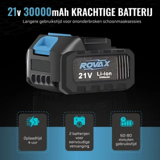 ROVAX Hogedrukreiniger 2025 Accu Model