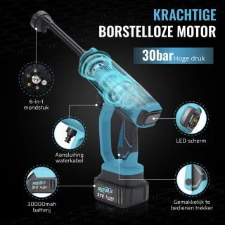 ROVAX Hogedrukreiniger 2025 Accu Model