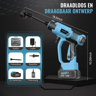 ROVAX Hogedrukreiniger 2025 Accu Model
