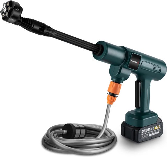 Seastone Accu Hogedrukreiniger 200 Bar 6-in-1