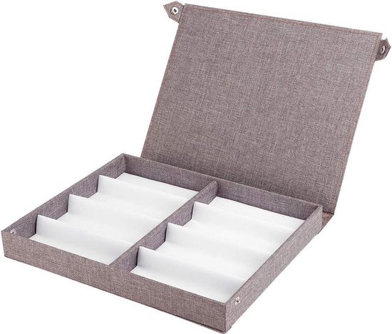 Sieradendoos Zonnebril Organizer 8 Slots Glas review